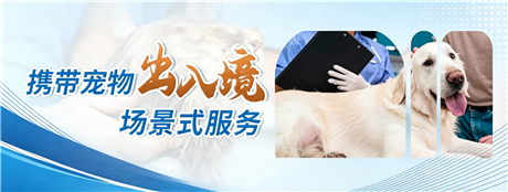 携带宠物出入境场景式服务